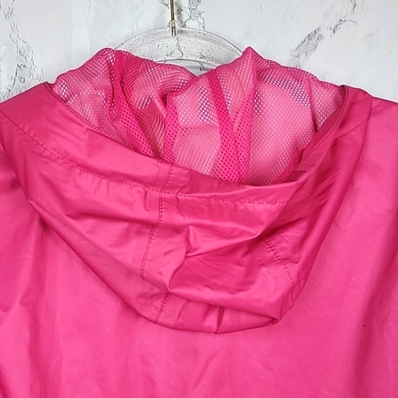 The Northface Girls Dryvent Hooded ZipUp Jacket Pink Size 14/16 Large - Picture 9 of 15